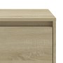 Mesita de noche madera ingeniería roble Sonoma 45x34,5x44,5 cm de vidaXL, Mesitas de noche - Ref: Foro24-809869, Precio: 38,7...