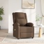 Brown fabric electric massage chair by vidaXL, Electric massage chairs - Ref: Foro24-3073733, Price: 266,76 €, Discount: %