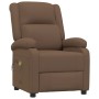 Brown fabric electric massage chair by vidaXL, Electric massage chairs - Ref: Foro24-3073733, Price: 266,76 €, Discount: %