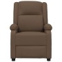 Brown fabric electric massage chair by vidaXL, Electric massage chairs - Ref: Foro24-3073733, Price: 266,76 €, Discount: %