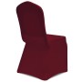 Elastic chair cover 24 units burgundy color by vidaXL, Covers - Ref: Foro24-3051645, Price: 80,44 €, Discount: %