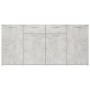 Aparador de madera de ingeniería gris 160x36x75 cm de vidaXL, Aparadores - Ref: Foro24-3074931, Precio: 181,35 €, Descuento: %