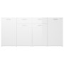 High-gloss white engineered wood sideboard 160x36x75 cm by vidaXL, Sideboards - Ref: Foro24-3074933, Price: 240,94 €, Discoun...