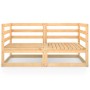 Garden sofa 2 seats solid pine wood by vidaXL, Outdoor sofas - Ref: Foro24-3075244, Price: 82,56 €, Discount: %