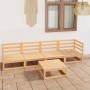 Juego de muebles de jardín 5 piezas madera maciza de pino de vidaXL, Conjuntos de jardín - Ref: Foro24-3075364, Precio: 208,2...