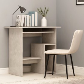 Concrete gray plywood desk 80x45x74 cm by vidaXL, Desks - Ref: Foro24-801368, Price: 70,99 €, Discount: %