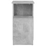 Beistelltisch aus grauem Beton-Sperrholz 36x30x56 cm von vidaXL, Seitentische - Ref: Foro24-802997, Preis: 34,99 €, Rabatt: %