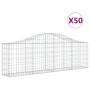 Gabionenkörbe 50 Stück Bogenform Eisen 200x30x60/80 cm von vidaXL, Töpfe und Pflanzgefäße - Ref: Foro24-3145407, Preis: 3,00 ...