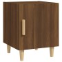 Nightstands 2 pcs brown oak plywood by vidaXL, Nightstands - Ref: Foro24-817314, Price: 46,61 €, Discount: %