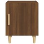 Nightstands 2 pcs brown oak plywood by vidaXL, Nightstands - Ref: Foro24-817314, Price: 46,61 €, Discount: %