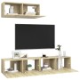 Sonoma Oak 2-Piece Living Room Furniture Set by vidaXL, TV Furniture - Ref: Foro24-3079016, Price: 123,99 €, Discount: %