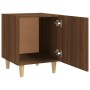 Nightstands 2 pcs brown oak plywood by vidaXL, Nightstands - Ref: Foro24-817314, Price: 46,61 €, Discount: %