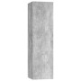 Living room furniture 4 pieces concrete gray 30.5x30x110 cm by vidaXL, TV Furniture - Ref: Foro24-3079162, Price: 181,99 €, D...