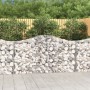 Gabion baskets 7 pcs arch shape iron 200x30x100/120 cm by vidaXL, Pots and planters - Ref: Foro24-3145435, Price: 549,00 €, D...