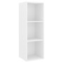 Muebles de salón 3 piezas madera de ingeniería blanco brillo de vidaXL, Muebles TV - Ref: Foro24-3079628, Precio: 122,42 €, D...