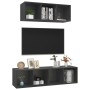 Juego de muebles de salón 2 piezas madera de ingeniería gris de vidaXL, Muebles TV - Ref: Foro24-3079792, Precio: 99,99 €, De...