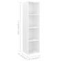 Juego de muebles de salón 2 pzs madera ingeniería blanco brillo de vidaXL, Muebles TV - Ref: Foro24-3079796, Precio: 114,09 €...