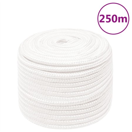 Intense white polypropylene boat rope 14 mm 250 m by vidaXL, Ropes and metal cords - Ref: Foro24-152571, Price: 156,99 €, Dis...