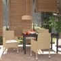 5-piece garden furniture set with beige synthetic rattan cushions by vidaXL, Garden sets - Ref: Foro24-3094987, Price: 413,99...