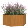 Rusted corten steel planter 90x90x45 cm by vidaXL, Pots and planters - Ref: Foro24-823676, Price: 66,99 €, Discount: %