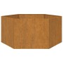 Rusted corten steel planter 90x90x45 cm by vidaXL, Pots and planters - Ref: Foro24-823676, Price: 66,99 €, Discount: %