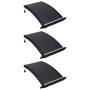 Curved solar pool heating panels 3 pcs 110x65 cm by vidaXL, Pool heaters - Ref: Foro24-3095463, Price: 424,63 €, Discount: %