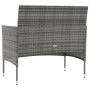 Set de muebles de jardín 16 pzas y cojines ratán sintético gris de vidaXL, Conjuntos de jardín - Ref: Foro24-3095960, Precio:...