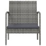 Garden furniture set 8 pieces and gray synthetic rattan cushions by vidaXL, Garden sets - Ref: Foro24-3095967, Price: 406,03 ...