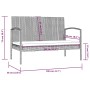 Set de muebles de jardín 16 pzas y cojines ratán sintético gris de vidaXL, Conjuntos de jardín - Ref: Foro24-3095968, Precio:...