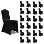 Elastic chair cover 24 units black by vidaXL, Covers - Ref: Foro24-3051639, Price: 87,79 €, Discount: %