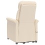 Sillón reclinable de masaje eléctrico microfibra beige de vidaXL, Sillones de masaje eléctricos - Ref: Foro24-3124576, Precio...