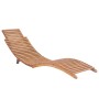 Sun loungers with cushions 2 units solid teak wood by vidaXL, Loungers - Ref: Foro24-3143633, Price: 381,56 €, Discount: %