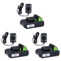 4-Piece Cordless Garden Power Tool Set by vidaXL, Motorized Equipment Sets for Outdoor Use - Ref: Foro24-3154952, Price: 411,...