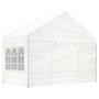 Cenador con techo polietileno blanco 15,61x4,08x3,22 m de vidaXL, Carpas y cenadores - Ref: Foro24-3155491, Precio: 968,61 €,...