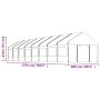 Gazebo with white polyethylene roof 17.84x4.08x3.22 m by vidaXL, Tents and gazebos - Ref: Foro24-3155492, Price: 1,00 €, Disc...