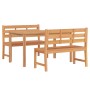 Garten-Essgruppe 3-teilig aus massivem Teakholz von vidaXL, Gartensets - Ref: Foro24-3157193, Preis: 574,92 €, Rabatt: %