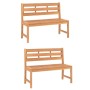 Garden dining set 3 pieces solid teak wood by vidaXL, Garden sets - Ref: Foro24-3157193, Price: 570,99 €, Discount: %