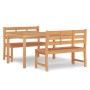 Garten-Essgruppe 3-teilig aus massivem Teakholz von vidaXL, Gartensets - Ref: Foro24-3157196, Preis: 586,54 €, Rabatt: %