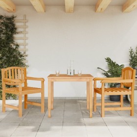 Garden chairs 2 units solid teak wood 58x59x88 cm by vidaXL, Garden chairs - Ref: Foro24-364407, Price: 190,99 €, Discount: %