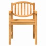 Garden chairs 2 units solid teak wood 58x59x88 cm by vidaXL, Garden chairs - Ref: Foro24-364407, Price: 194,33 €, Discount: %