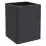 Planters 2 units PP anthracite gray by vidaXL, Pots and planters - Ref: Foro24-3189184, Price: 175,66 €, Discount: %