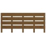 Honey brown solid pine wood bed frame 120x190 cm by vidaXL, Beds and slatted bases - Ref: Foro24-3190503, Price: 217,99 €, Di...