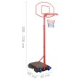 Juego de baloncesto portátil ajustable 200-236 cm de vidaXL, Pelota de baloncesto de juguete - Ref: Foro24-80345, Precio: 89,...