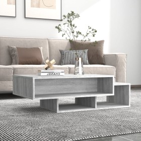 Mesa de centro madera contrachapada gris Sonoma 105x55x32 cm de vidaXL, Mesas de centro - Ref: Foro24-815982, Precio: 61,99 €...