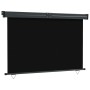 Toldo lateral de balcón negro 165x250 cm de vidaXL, Sombrillas - Ref: Foro24-317856, Precio: 63,42 €, Descuento: %