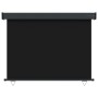 Black balcony side awning 122x250 cm by vidaXL, Umbrellas - Ref: Foro24-317844, Price: 75,14 €, Discount: %