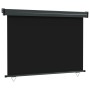 Black balcony side awning 122x250 cm by vidaXL, Umbrellas - Ref: Foro24-317844, Price: 75,14 €, Discount: %