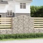 Gabion baskets 8 pcs arch shape iron 200x30x180/200 cm by vidaXL, Pots and planters - Ref: Foro24-3145520, Price: 1,00 €, Dis...