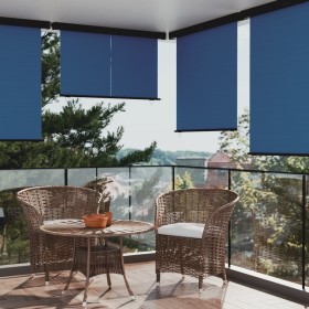 Blaue Balkon-Seitenmarkise 175x250 cm von vidaXL, Sonnenschirme - Ref: Foro24-317864, Preis: 110,32 €, Rabatt: %