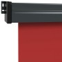 Toldo lateral de balcón rojo 175x250 cm de vidaXL, Sombrillas - Ref: Foro24-317865, Precio: 72,09 €, Descuento: %